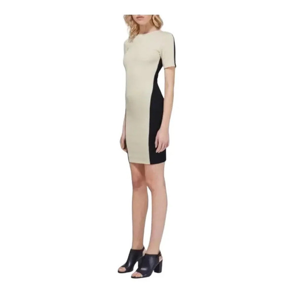 Wilfred Mignonne Color Block Short Sleeve Dress - Picture 1 of 5
